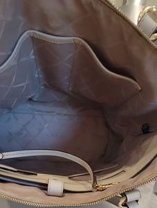 Michael Kors saffiano leather tote.